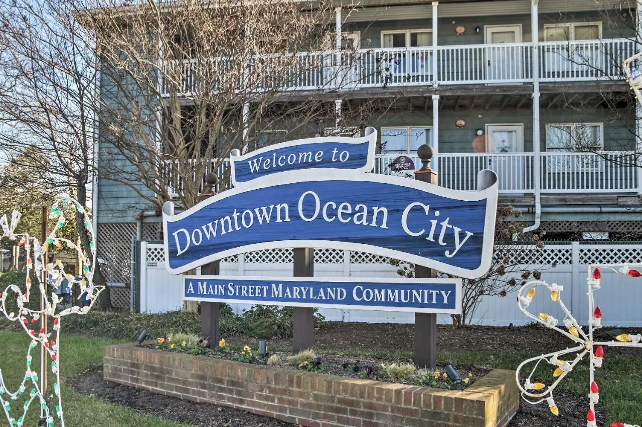 Ocean City Escape Less Than 1 Mile To Beaches And Boardwalk! アパート